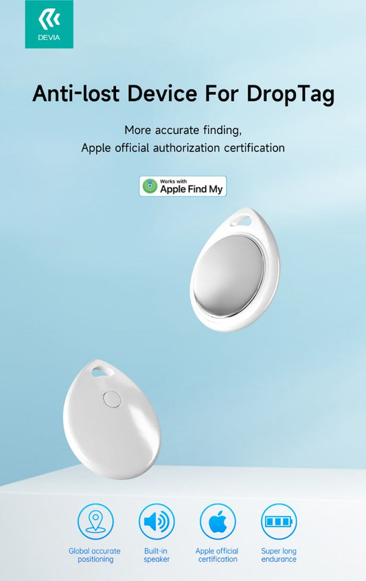 Devia- Find My DropTag