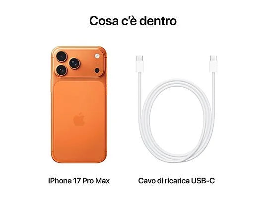 Apple Iphone 17 Pro Max 256 gb Usato Con 2 Cicli Di Carica
