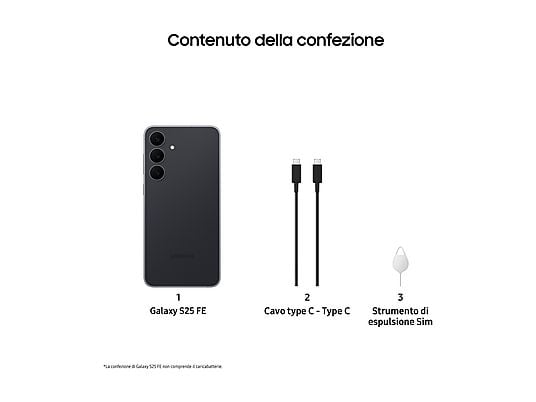Samsung Galaxy S25 FE 256GB Nuovo, Confezione Aperta, Prodotto Gia Attivata.