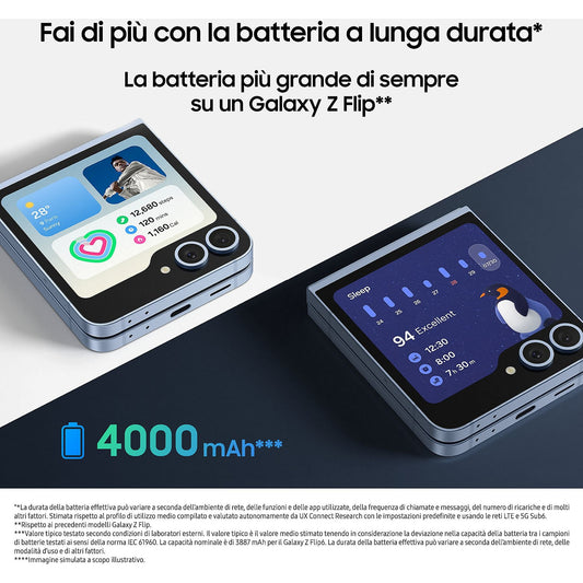 SAMSUNG Galaxy Z Flip6 256GB USATO GARANTITO