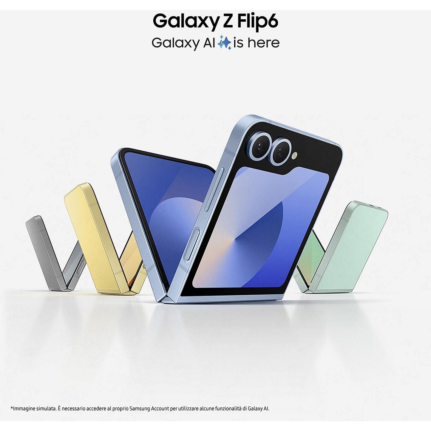 SAMSUNG Galaxy Z Flip6 256GB USATO GARANTITO
