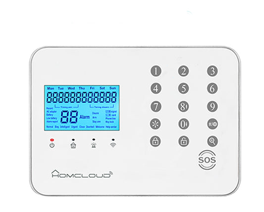 Homcloud - Kit Antifurto wireless 10P  Wi-Fi + GSM PRO - WL-AK99CST