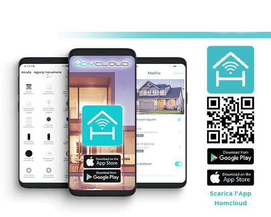 Homcloud - Videocitofono/Campanello wifi 15S OUTDOOR