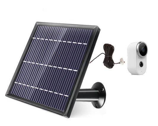 Homcloud - Pannello solare con Micro USB per Telecamera e Luci - AM-A4SP