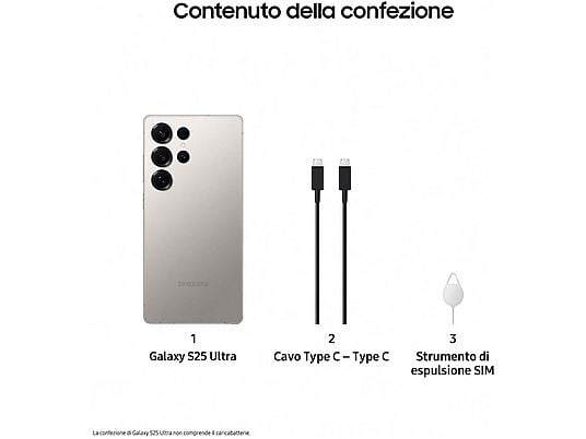 Samsung Galaxy S25 Ultra Nuovo, Confezione Gia Aperta