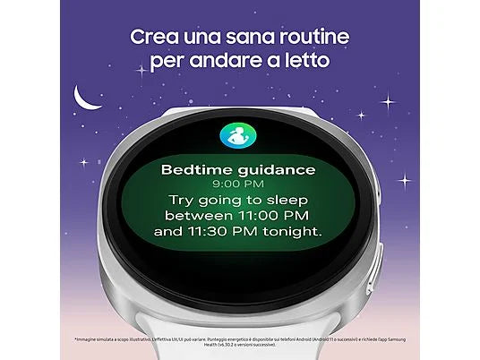 SMARTWATCH SAMSUNG Galaxy Watch8 44mm, Graphite , confezione aperta, prodotto Gia Attivato