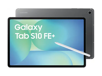 TABLET SAMSUNG S10 FE+, 12/256 GB, 13,1 ", Grigio Più Samsung Book Cover Keyboard Slim Nuovi Sigillato.
