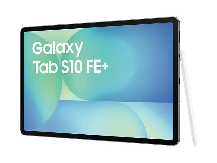 TABLET SAMSUNG S10 FE+, 12/256 GB, 13,1 ", Grigio Più Samsung Book Cover Keyboard Slim Nuovi Sigillato.