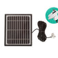 Homcloud - Pannello solare con Micro USB per Telecamera e Luci - AM-A4SP
